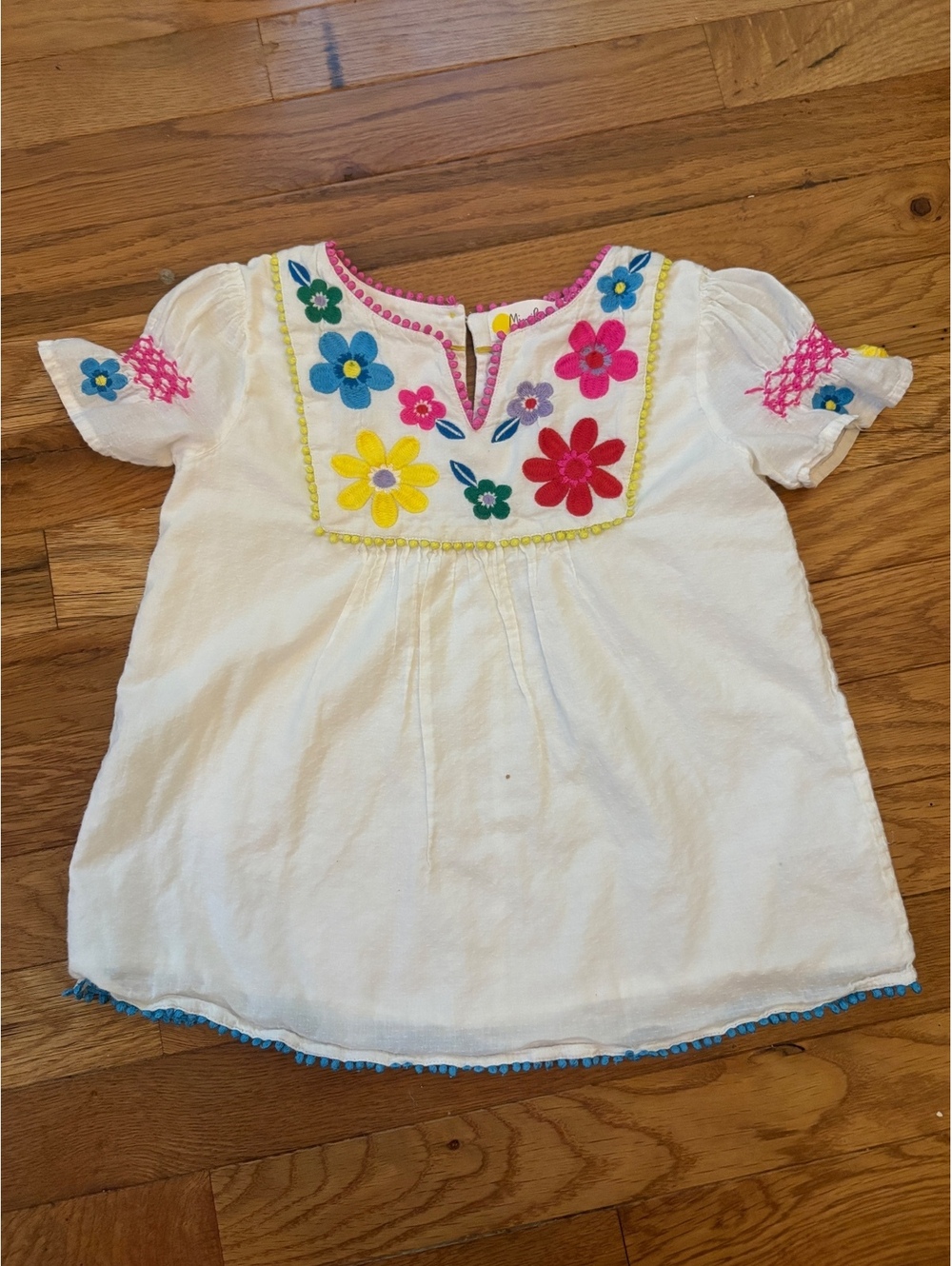 Mini Boden girls top size 7-8y